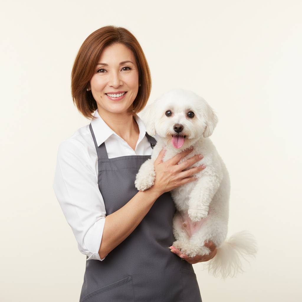 Sandra Maddox, Inhaberin des Hundesalons